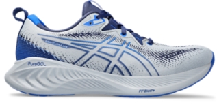 Men's GEL-CUMULUS 25 | Piedmont Grey/Illusion Blue | Running Shoes | ASICS