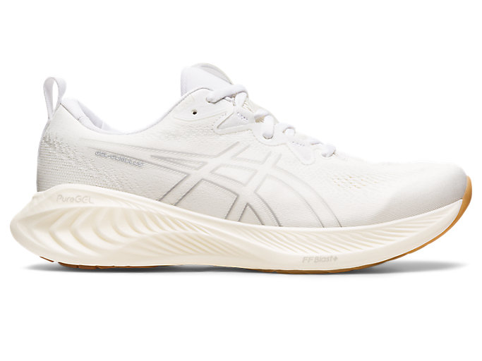 Image 1 of 7 of Men's White/White GEL-CUMULUS 25 Men's Running Shoes