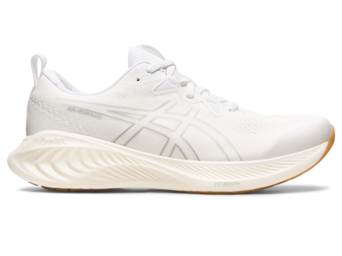 Men's GEL-CUMULUS 25 | White/White | Running Shoes | ASICS