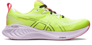 Men's GEL-CUMULUS 25 GTX, Black/Neon Lime, Running