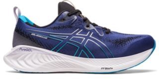 Asics Gel-Cumulus 25, Running Shoe Hombre, Piedmont Grey/Illusion Blue,  40.5 EU : : Moda