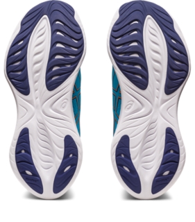 Men's GEL-NIMBUS 25, Island Blue/Sun Peach, Running Shoes