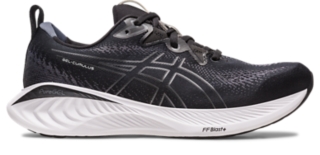 Men's GEL-CUMULUS 25 EXTRA WIDE | Black/Carrier Grey | Running Shoes ...