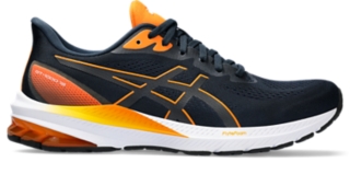 Men's GT-1000 12 | French Blue/Bright Orange | Running Shoes | ASICS