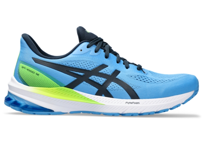 GT 1000 12 Men Waterscape French Blue Herren Laufschuhe ASICS Outlet DE