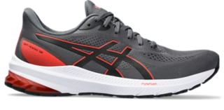 Men's GT-1000 12 WIDE | Carrier Grey/True Red | Running Shoes | ASICS