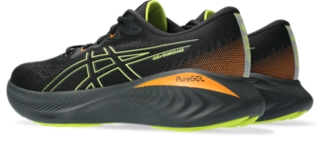 Men's GEL-CUMULUS 25 GTX, Black/Neon Lime, Running