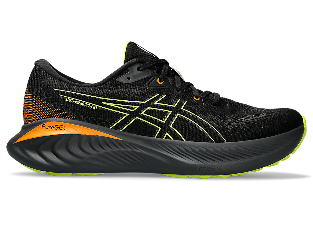 Men'S Gel-Cumulus 25 Gtx | Black/Neon Lime | Running Shoes | Asics