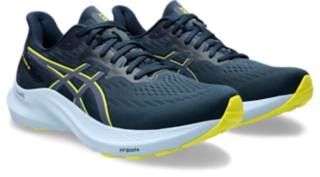 GT 2000 12 EXTRA WIDE Men French Blue Bright Yellow Men s Running Shoes ASICS United States