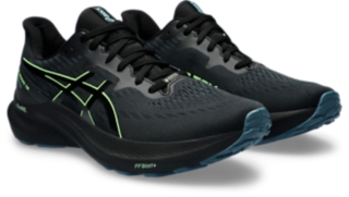 Men's GT-2000 12 GTX | Black/Illuminate Green | Running Shoes | ASICS