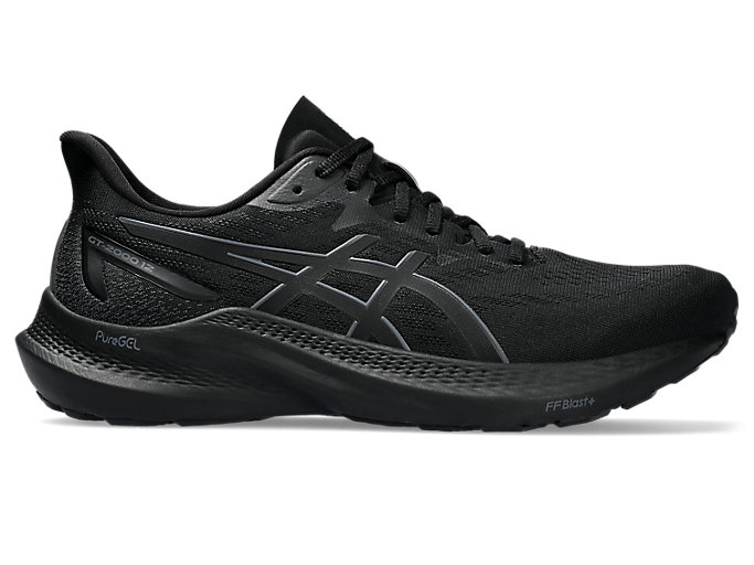 Image 1 of 7 of Men's Black/Black GT-2000 12 Men's Running Shoes