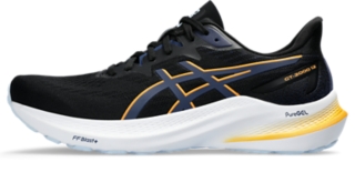 Asics men's gt 2000 6 running clearance shoes - yellow/black/white