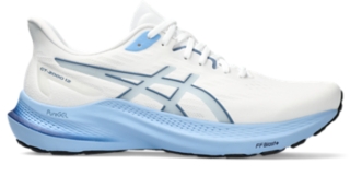 GT 2000 12 Men White Storm Blue Mens Running Shoes ASICS Australia