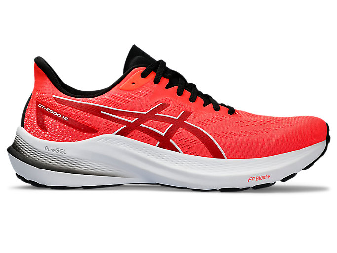 GT-2000 12 | SUNRISE RED/WHITE | Men's Running Shoes | ASICS Malaysia