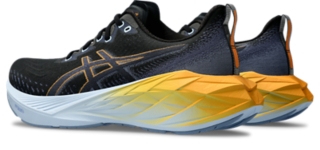 Asics - Novablast 4 - Running shoes - Black / Thunder Blue | 8 (US)