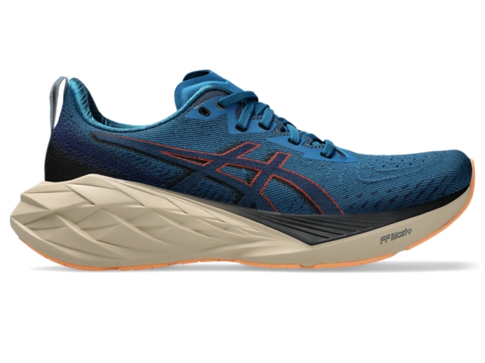 Men's NOVABLAST 4 | Rich Navy/Black | Running Shoes | ASICS