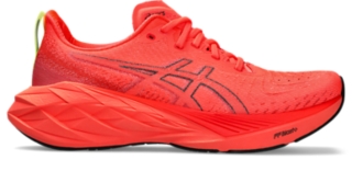 Men's NOVABLAST 4 | Sunrise Red/True Red | Run Faster | ASICS UK