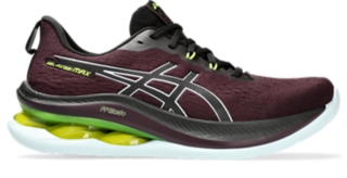 GEL KINSEI MAX Men Dark Aubergine Cool Grey Men s Running Shoes ASICS United States