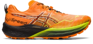 Men s FUJISPEED 2 Bright Orange Antique Red Trail Running