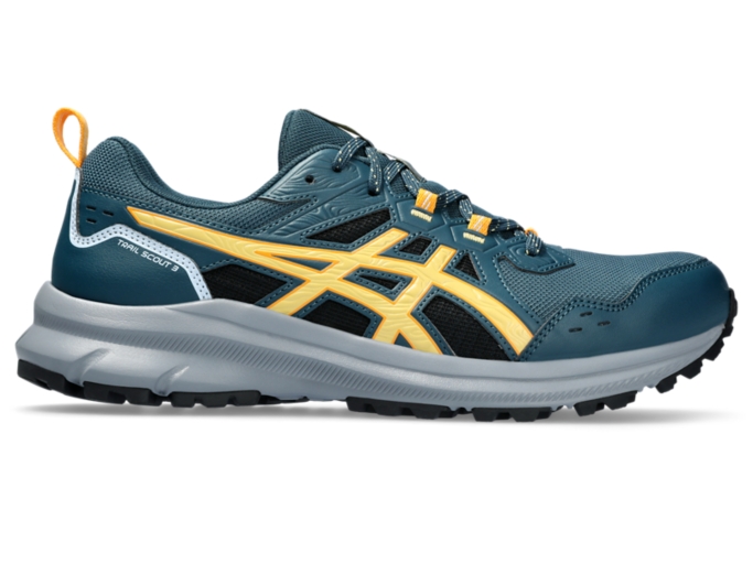 Zapatos para correr en carretera Asics Trail Scout 3 triples blancos para  hombre 1011B700-100