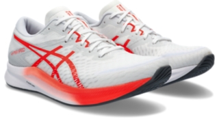 Men's HYPER SPEED, Sunrise Red/White, Running Shoes