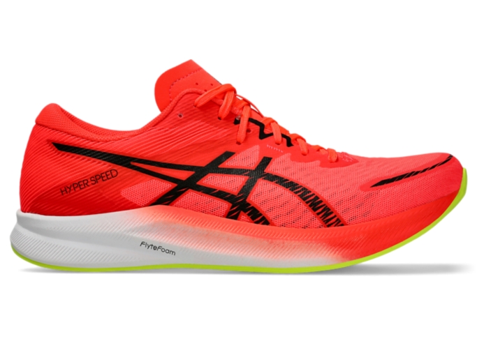 HYPER SPEED 3 Men SUNRISE RED BLACK Men s Running Shoes ASICS Malaysia