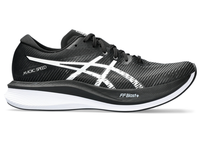 Men's MAGIC SPEED 3 | Black/White | Running Shoes | ASICS