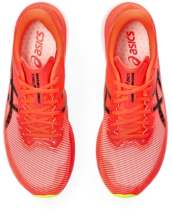 ASICS Zapatillas de running Magic Speed para hombre, Rojo 