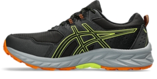 Men s GEL VENTURE 9 WATERPROOF Graphite Grey Neon Lime Running