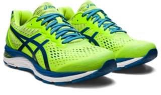 Men's GEL-STRATUS 3, Hazard Green/Lake Drive, Running