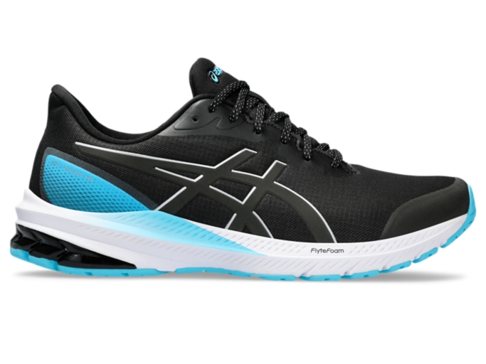 Men's GT-1000 12 LITE-SHOW | Black/Pure Silver | Running | ASICS Outlet UK