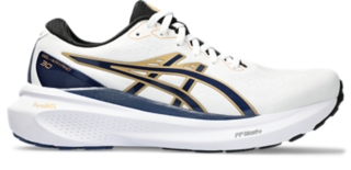 Men's GEL-KAYANO 30 ANNIVERSARY, White/Deep Ocean, Running Shoes