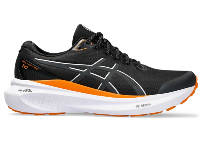 Men's GEL-KAYANO 30 LITE-SHOW | Black/Pure Silver | Running Shoes | ASICS