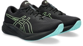 Men's GEL-PULSE 15 GTX, Black/Illuminate Green, Running