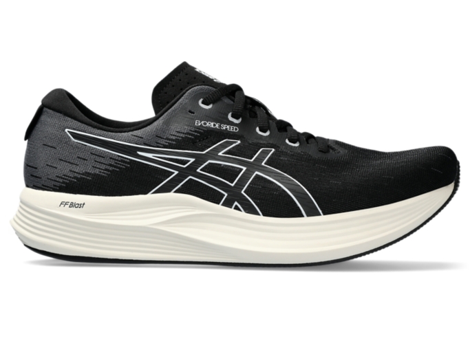 Men's EVORIDE SPEED 2 | Black/White | Running Shoes | ASICS