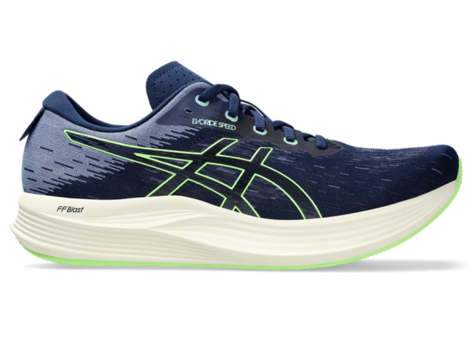 Men's EVORIDE SPEED 2 | Blue Expanse/Illuminate Green | Running Shoes |  ASICS