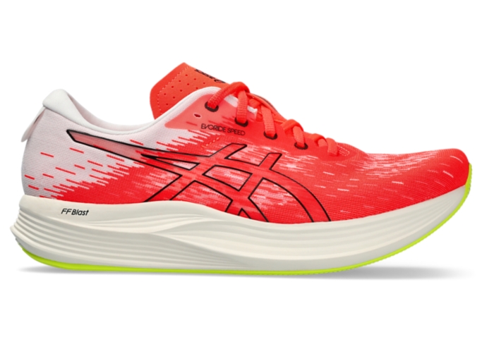 Men's EVORIDE SPEED 2 | Sunrise Red/Black | Running Shoes | ASICS