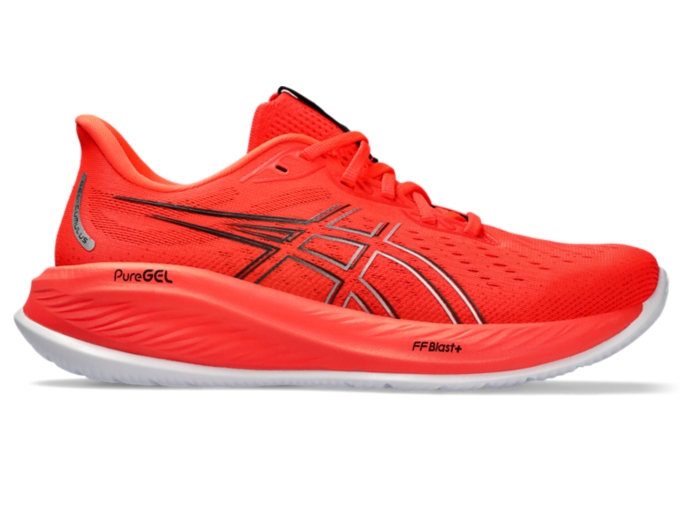 Men's GEL-CUMULUS 26 | Sunrise Red/White | Running Shoes 