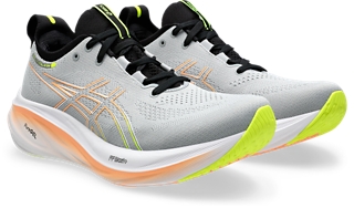 GEL-NIMBUS 26, Piedmont Grey/Safety Yellow