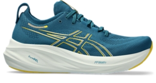 ASICS Novablast 4 Men's Shoes Blue Teal/Evening Teal