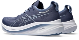 Men's GEL-NIMBUS 26, Thunder Blue/Denim Blue, Running Shoes