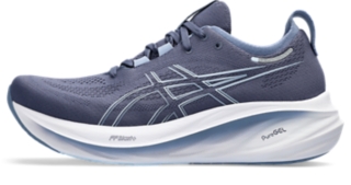 Men's GEL-NIMBUS 26, Thunder Blue/Denim Blue, Running Shoes