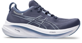 Men's GEL-NIMBUS 26, Thunder Blue/Denim Blue, Running Shoes