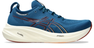 GEL NIMBUS 26 Men Rich Navy Faded Orange Men s Running Shoes ASICS PL