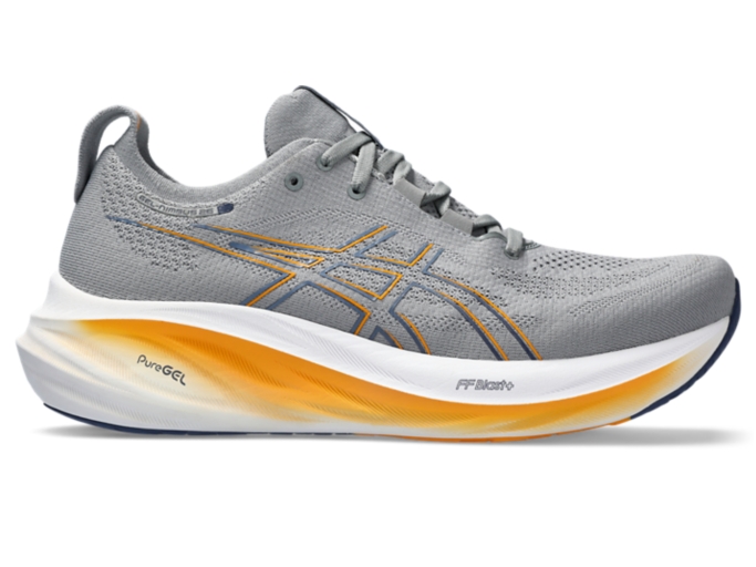 Men's GEL-NIMBUS 26 EXTRA WIDE | Sheet Rock/Thunder Blue | Running Shoes |  ASICS