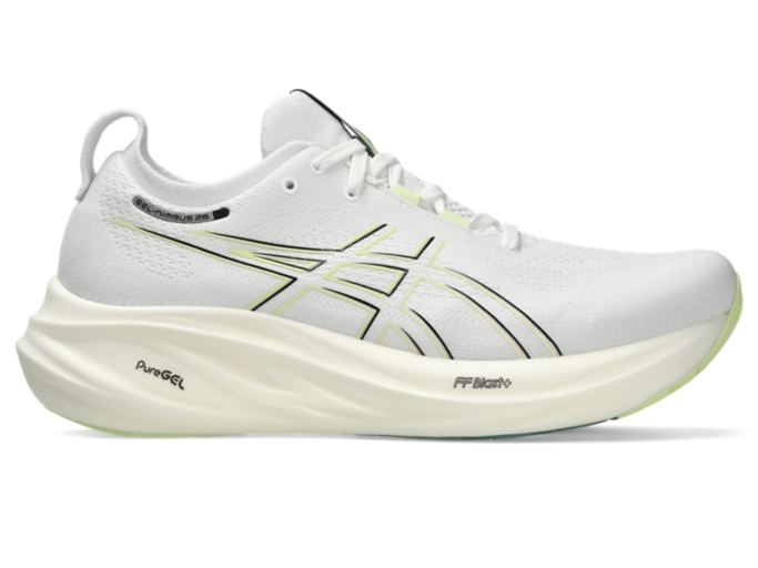 GEL-NIMBUS 26 EXTRA WIDE | Men | WHITE/BIRCH | Men's Running Shoes | ASICS  Singapore