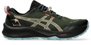 GEL TRABUCO 12 Men Smog Green Feather Grey Men s Trail Running Shoes ASICS United States