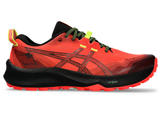 Image 1 of 8 of Men's Sunrise Red/Gunmetal GEL-TRABUCO 12 Men's Trail Running Shoes