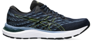 Men's GEL-STRATUS 3 KNIT | French Blue/Cactus | Running Shoes | ASICS