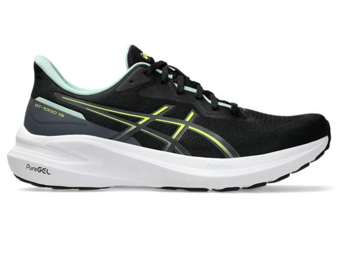 GT-1000 13 | Men | Black/Safety Yellow | Men's Running Shoes | ASICS UK